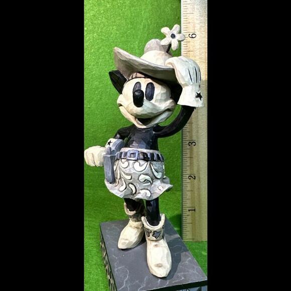 Jim Shore & DISNEY ~ Cutest Cowgirl On The Range  6" Retro Minnie Mouse Figurine - Picture 8 of 9